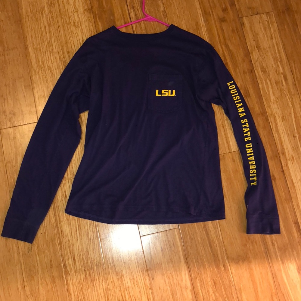 LOUISIANA STATE UNIVERSITY LONG SLEEVE W/POCKET